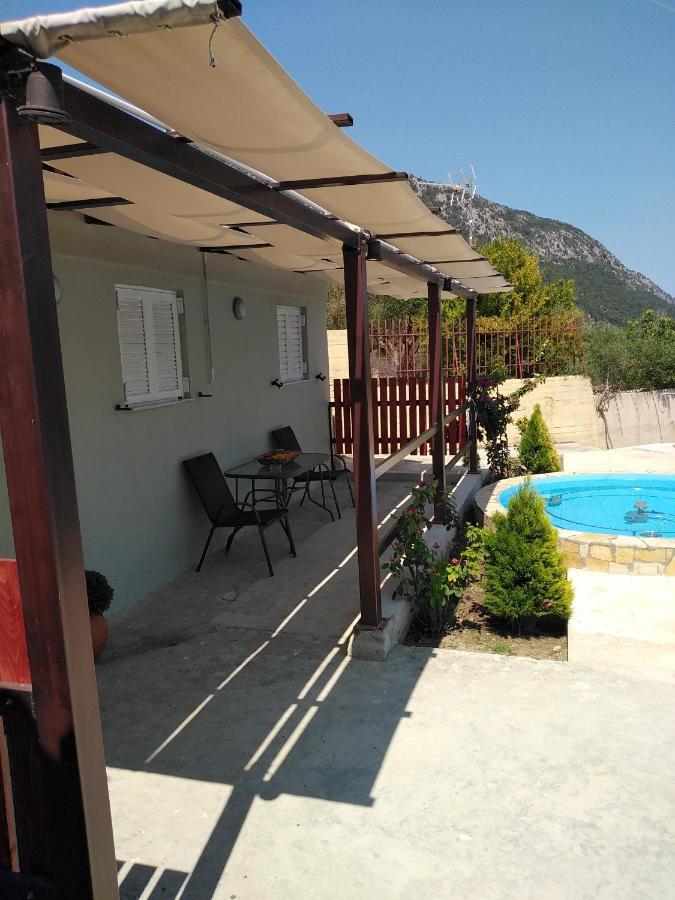 Apartment With Pool In Tzanata Kefalonia Dimiszianáta Kültér fotó